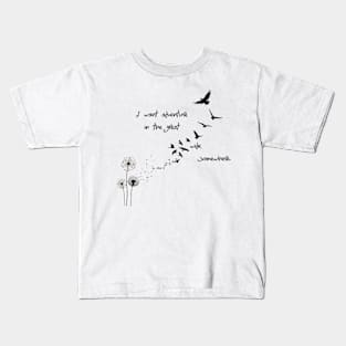 I want adventure Kids T-Shirt